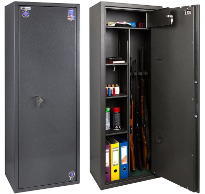 Сейф оружейный Safetronics MAXI 5M/K3