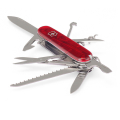 Ніж Victorinox Swiss Army Huntsman прозр.червоний 1.3713.T