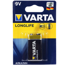 Батарейка Varta Longlife Power 6LR61 BLI 1