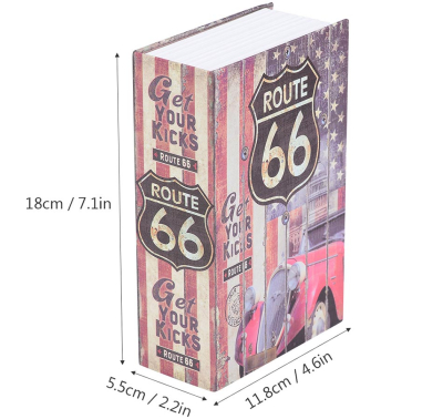 Книга-сейф Route 66 (Small)