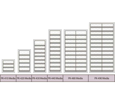 Сейф для магнитных носителей KASO PK 480
