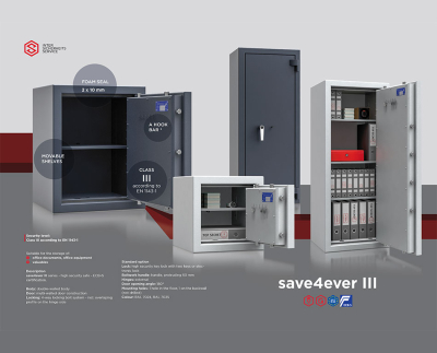 Сейф ISS SAVE4EVER 419102 E Combi, Grade III