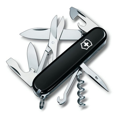 Ніж Victorinox Swiss Army Climber чорний 1.3703.3