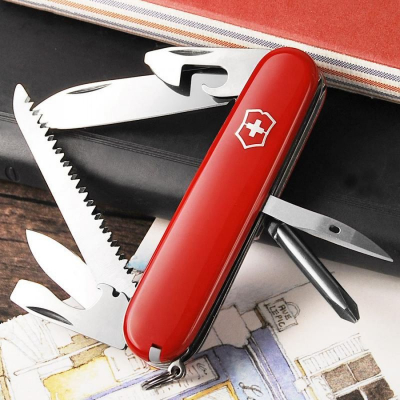 Нож Victorinox Swiss Army Hiker красный 1.4613